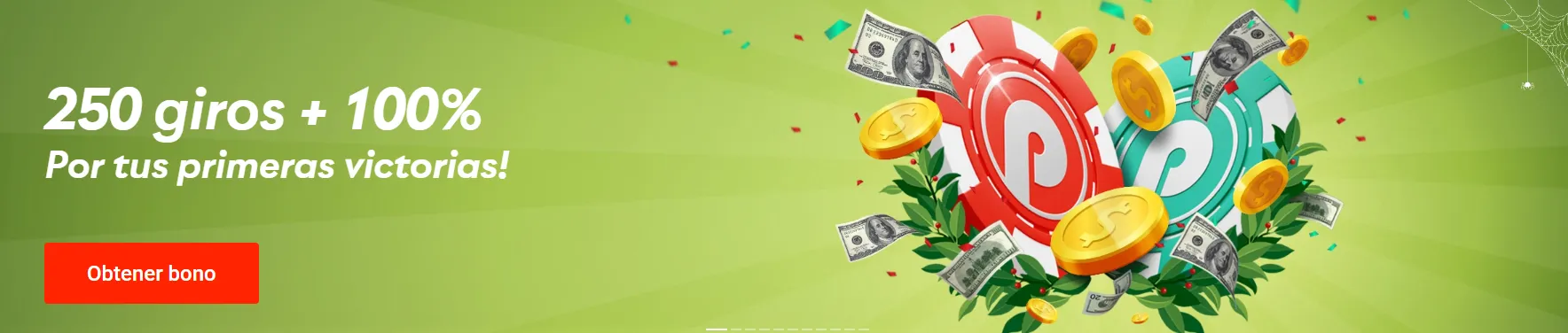Pin Up bono de bienvenida